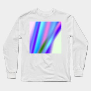 blue green white abstract texture background pattern Long Sleeve T-Shirt